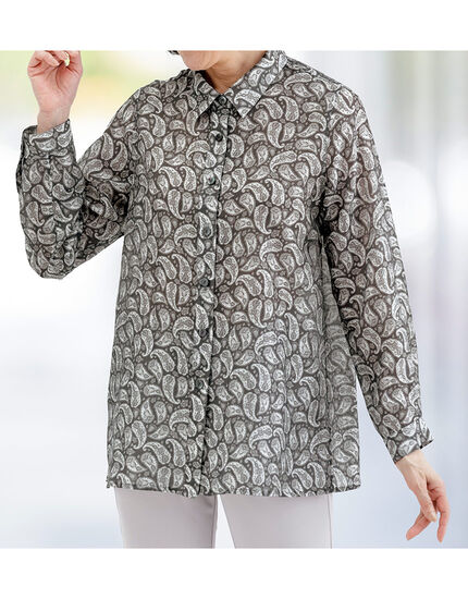 ペイズリー柄ブラウザー, , main