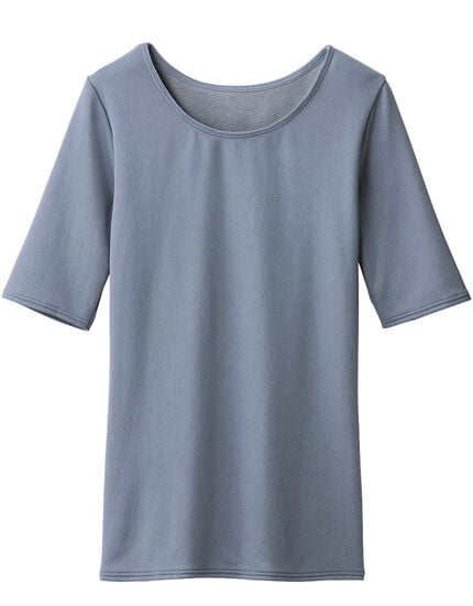 エアロカプセル５分袖トップス, , main