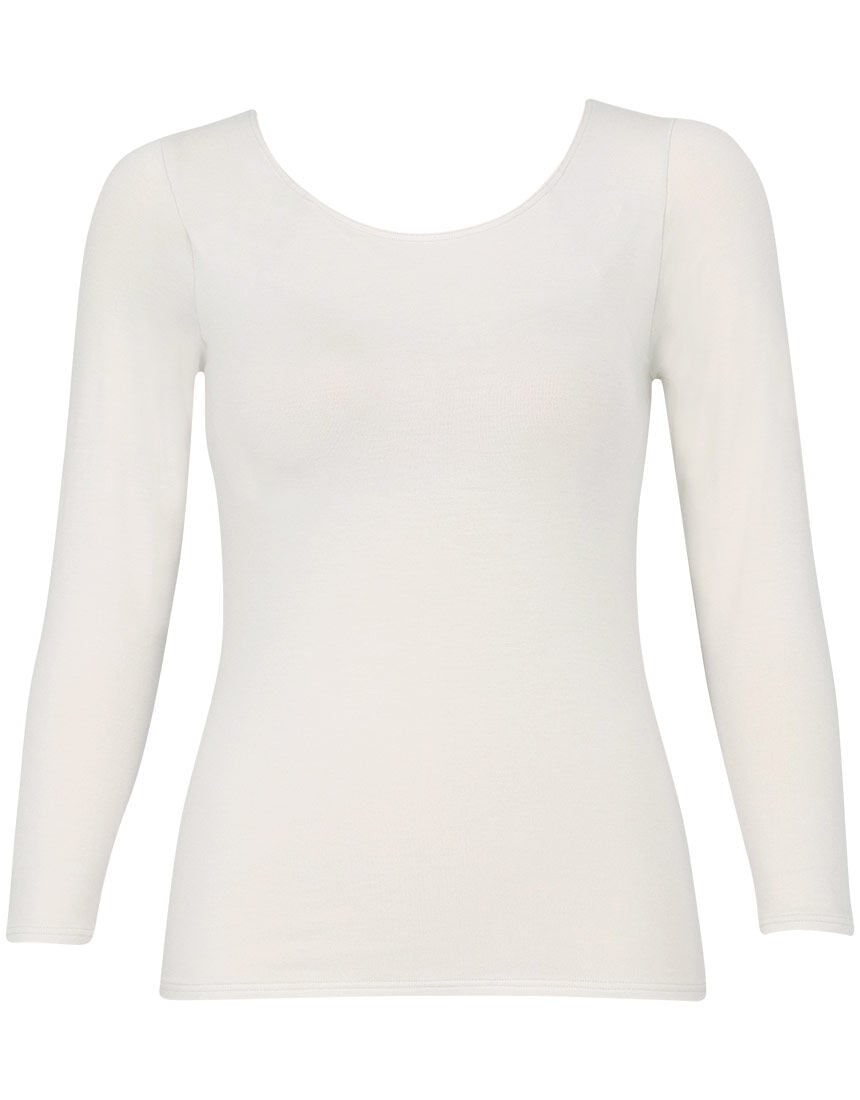 カップ付きインナー(8分袖), , hi-res