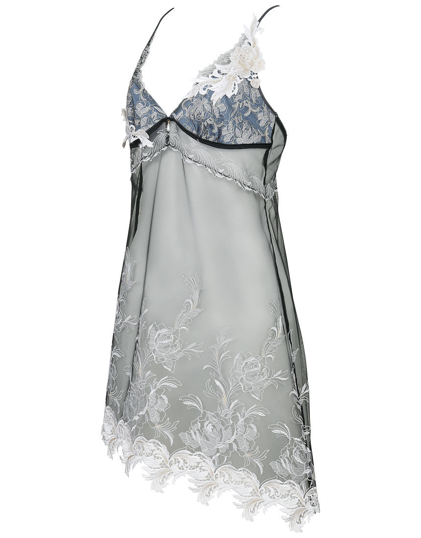 ワコールサルート♡63G♡大西洋♡ナイトドレス／ランジェリードレスM  