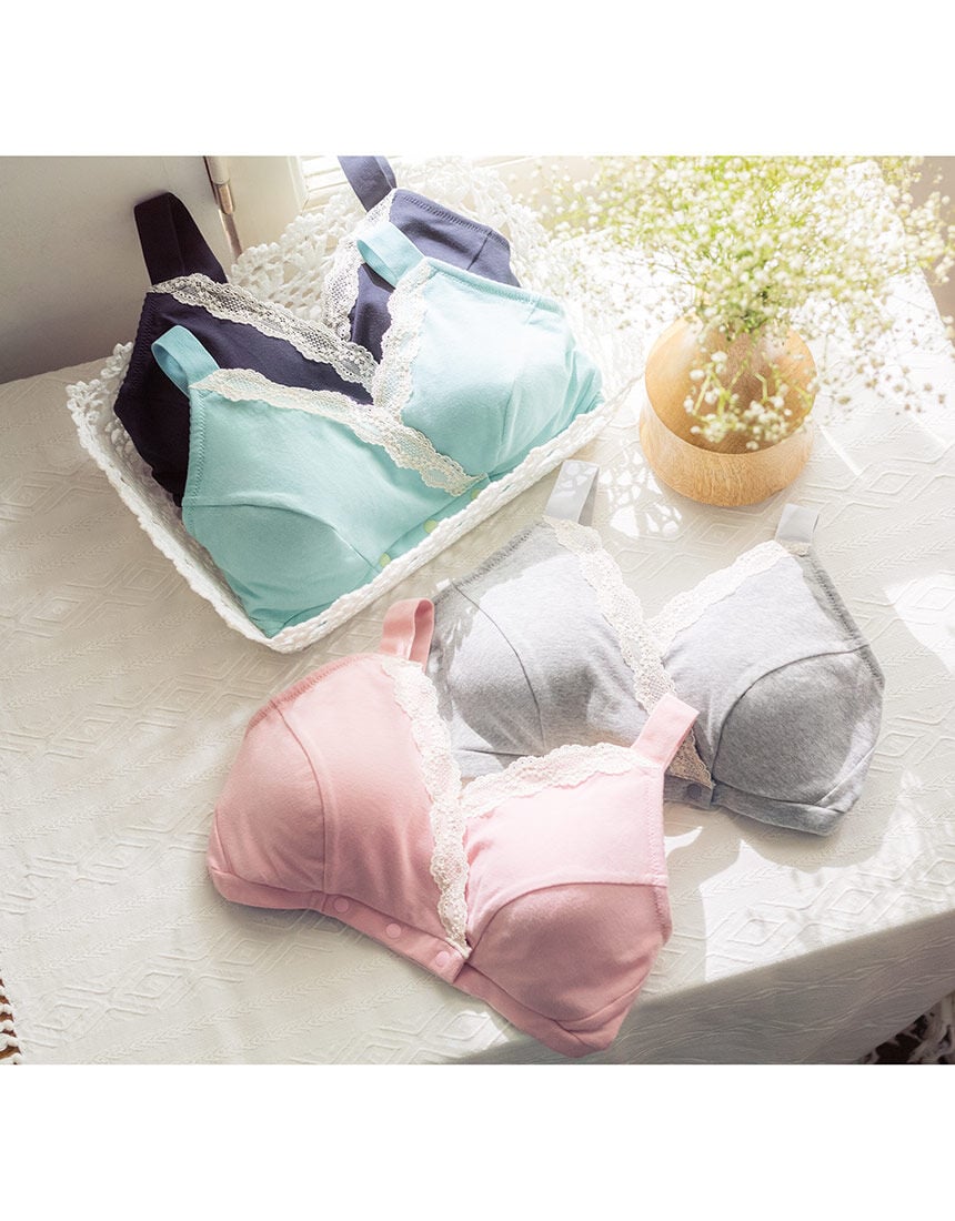 マタニティノンワイヤーブラ（産前・産後）, , hi-res