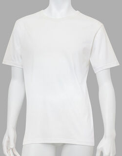 【丸首】オーガニック超長綿１００％使用の通気性インナー メンズシャツ（半袖）
