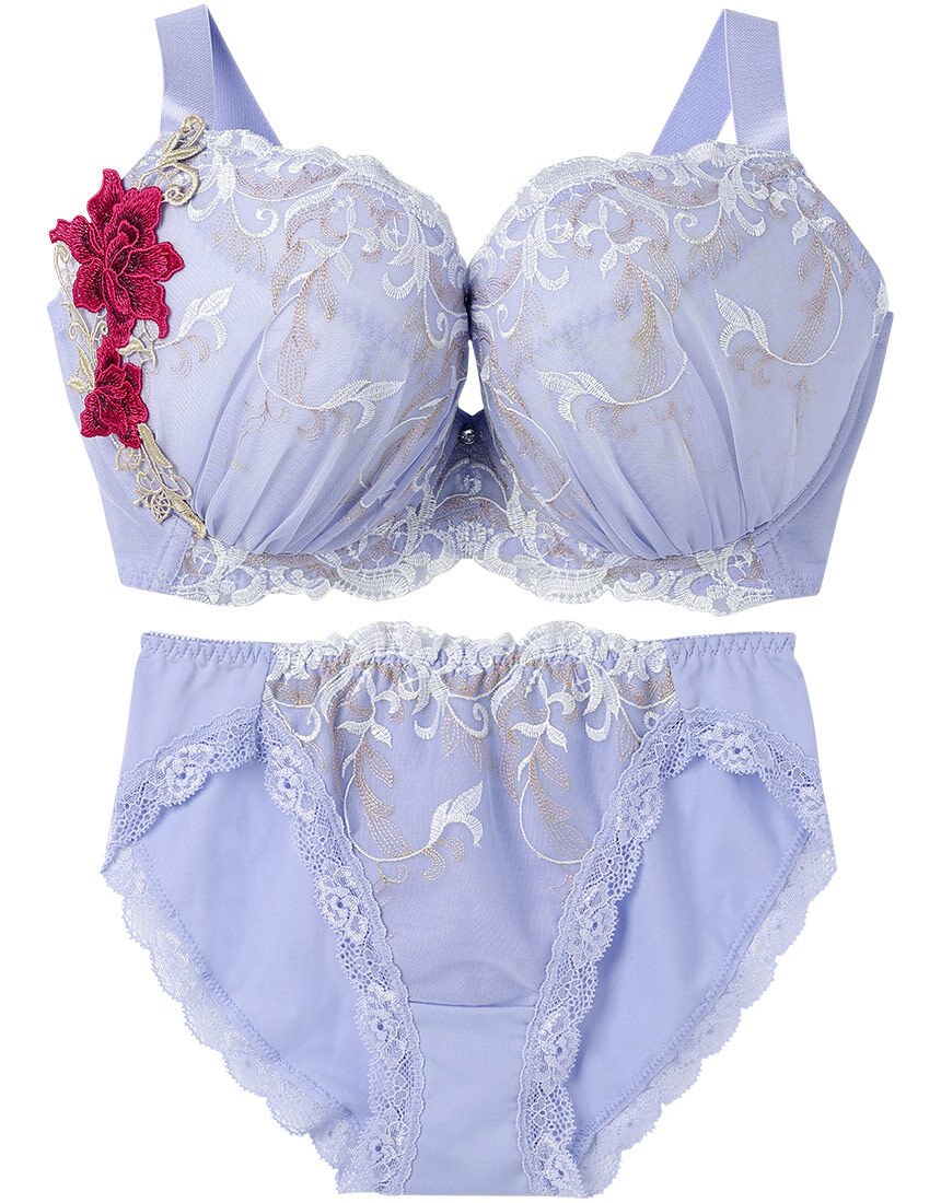 Lingè Noël ランジェノエル 美胸脇高 グラマーサイズ ブラ＆ショーツ