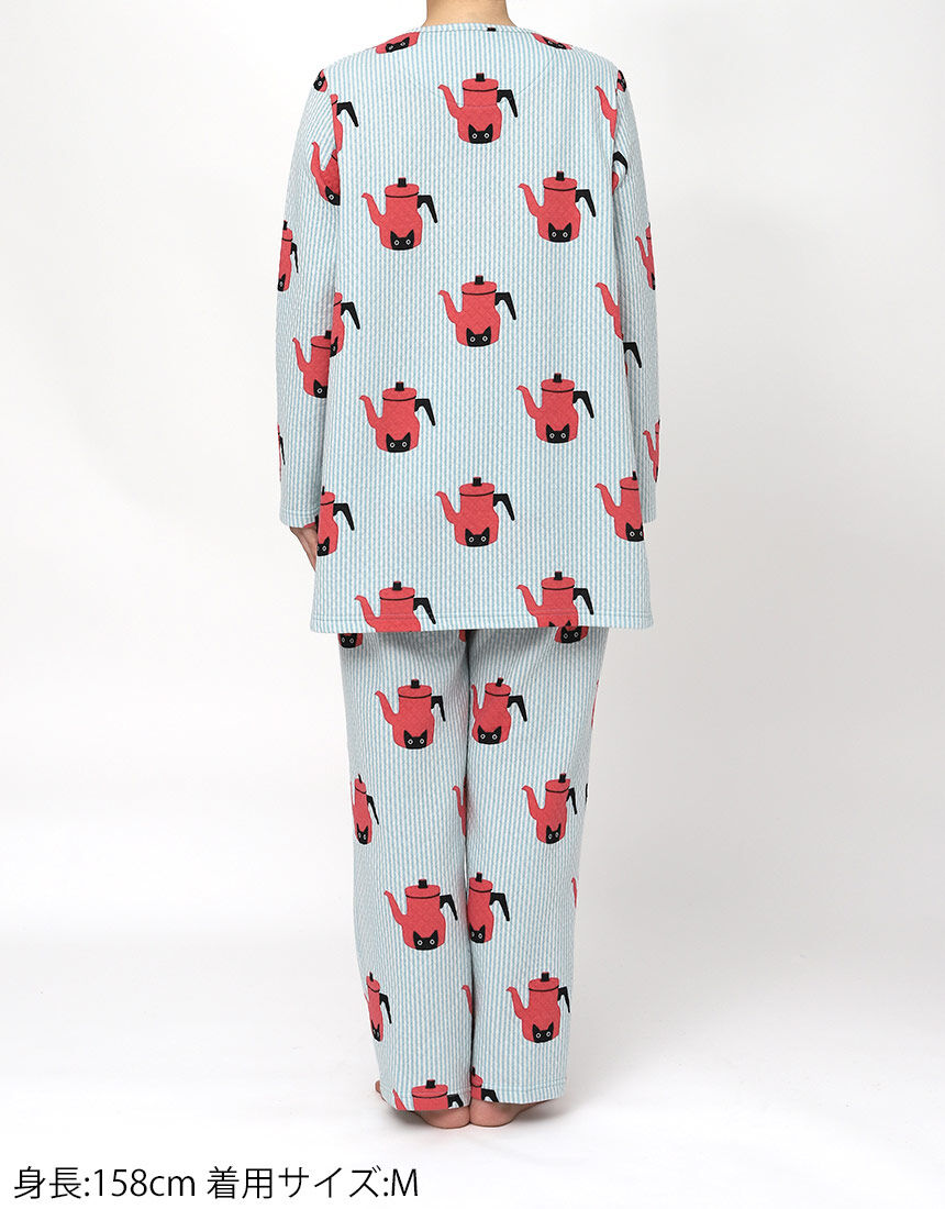 アツコマタノ 【綿混】とてもあたたかいキルトニット素材を使用