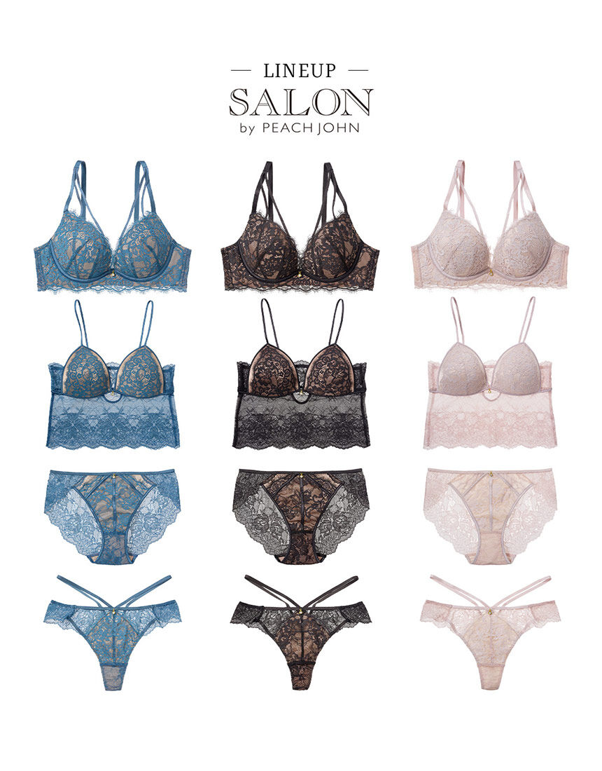 SALON by PEACH JOHN 【ノンワイヤーカップ付き】一枚で着れる総