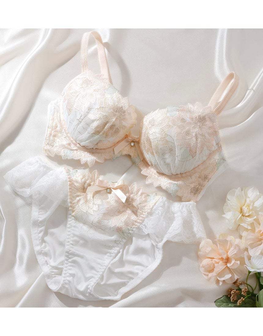Lingè Noël ランジェノエル Dahlia ブラ＆ショーツセット BZL348
