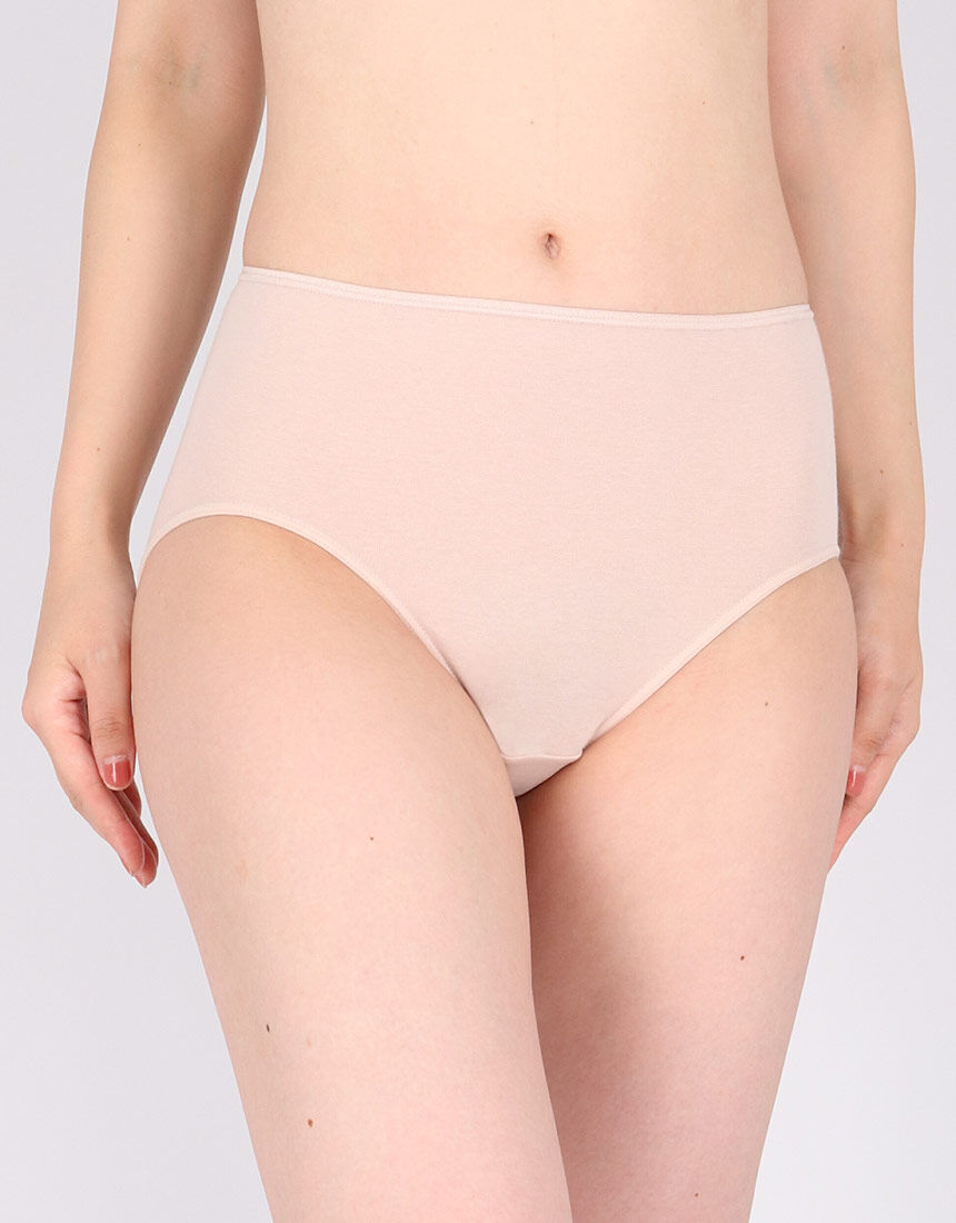 ウイング 身生地部オーガニックコットン混素材（はきこみ丈ふかめ