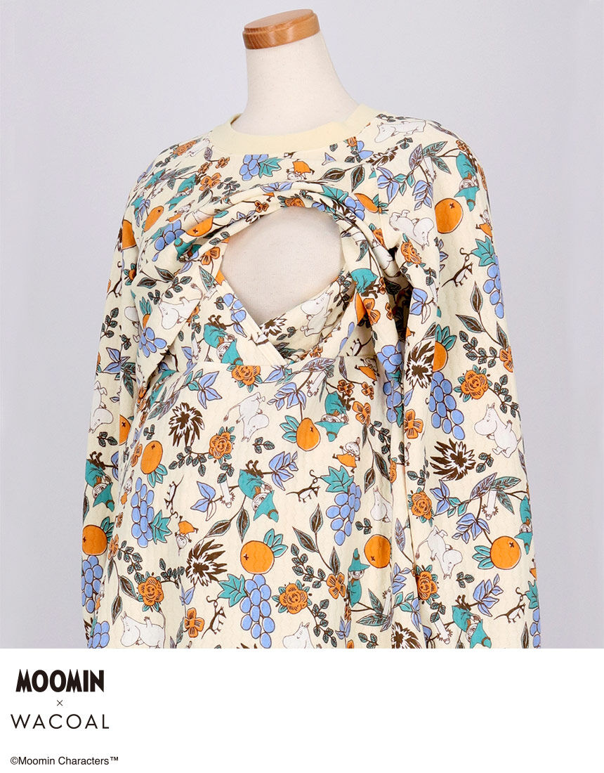 ワコール_マタニティ ムーミン×ワコール／マタニティパジャマ