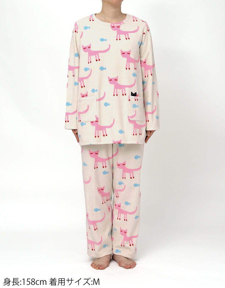 マタノアツコ　長袖　フリースパジャマ 楽天市場】マタノアツコ フリース パジャマの通販