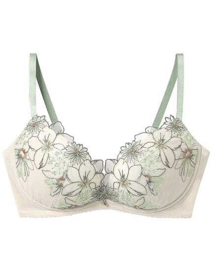 ３／４カップブラ（ノンワイヤーブラ）, , main