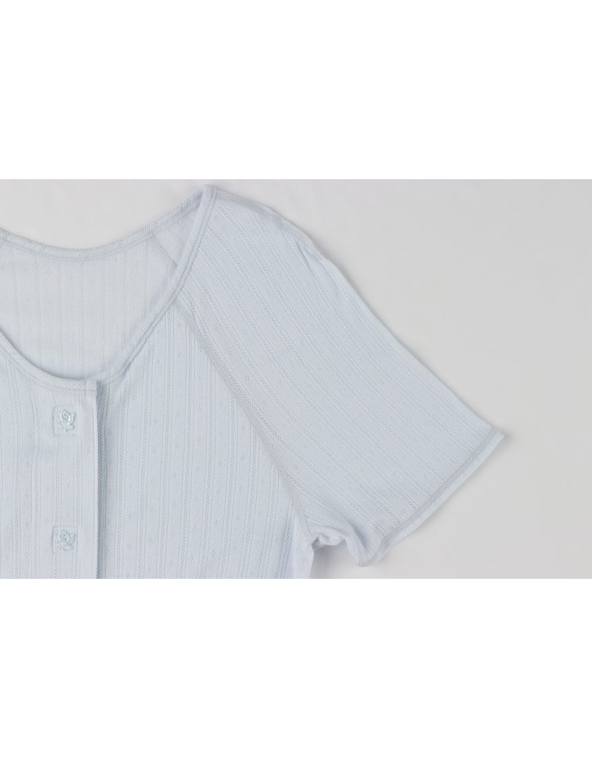 Amazon | [らくラクパートナー] 1 トップス単品 [ワコール] 3分