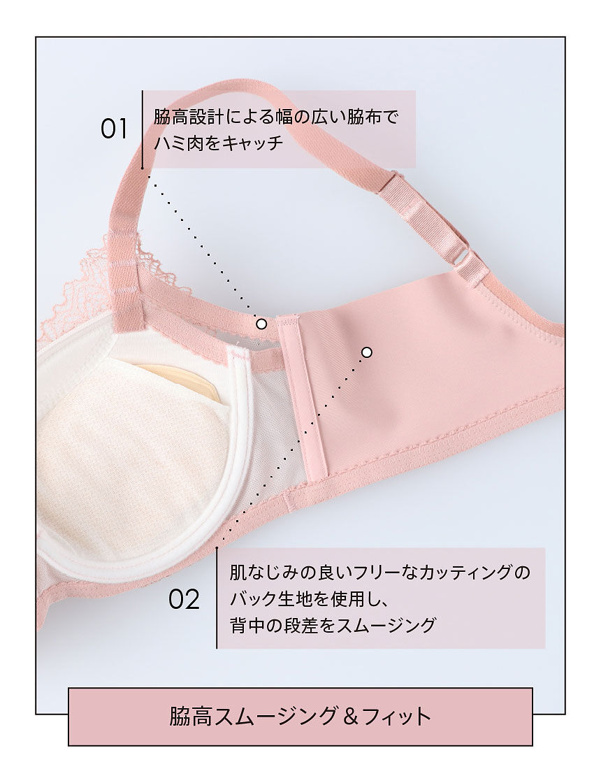 ウンナナクール 脇スッキリ♪ さあ、わたし レース 【全サイズ