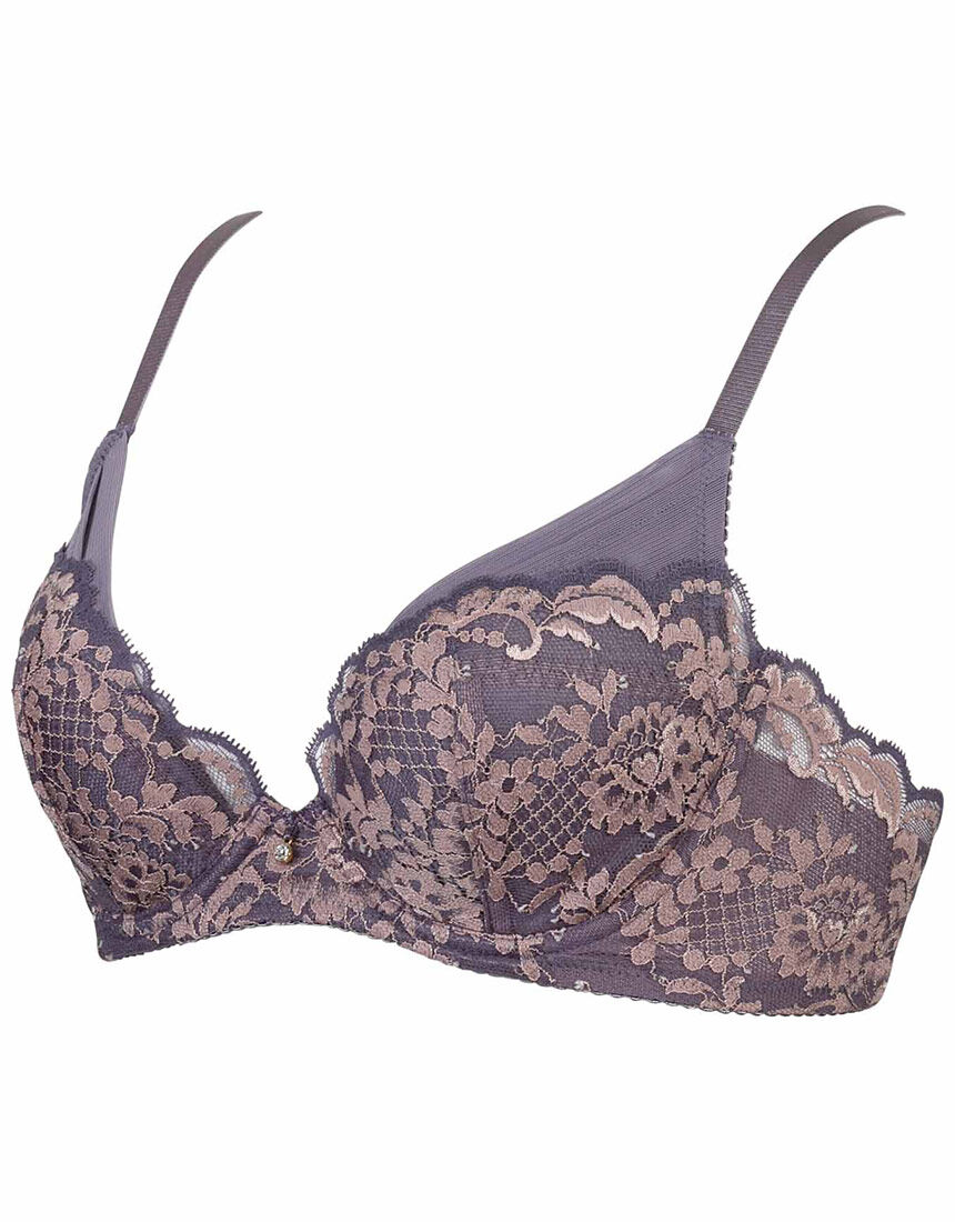 同梱！プッシュアップ E70/M カーキ ワコール　パルファージュ Wacoal ワコール 【きれいなVラインが際立つ】プッシュアップブラ