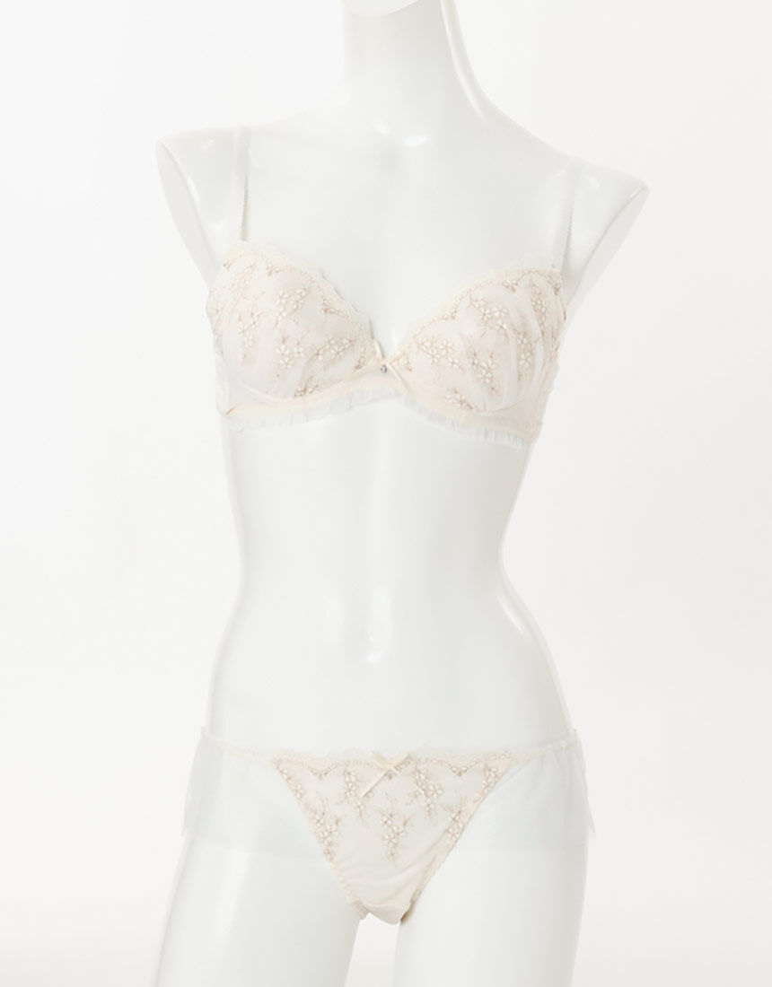 Lingè Noël ランジェノエル フレンチガーリー ブラ＆ショーツセット