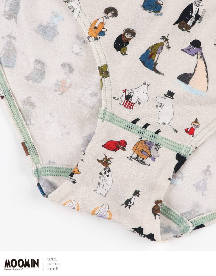 ウンナナクール MOOMIN × une nana cool ショーツ
