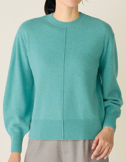 ウールカシミヤデザインセーター, , main