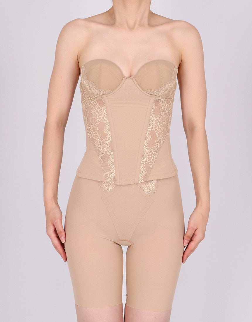 ワコール 高補整ロングブラ 1／2カップブラ BQC300｜ワコール直営の