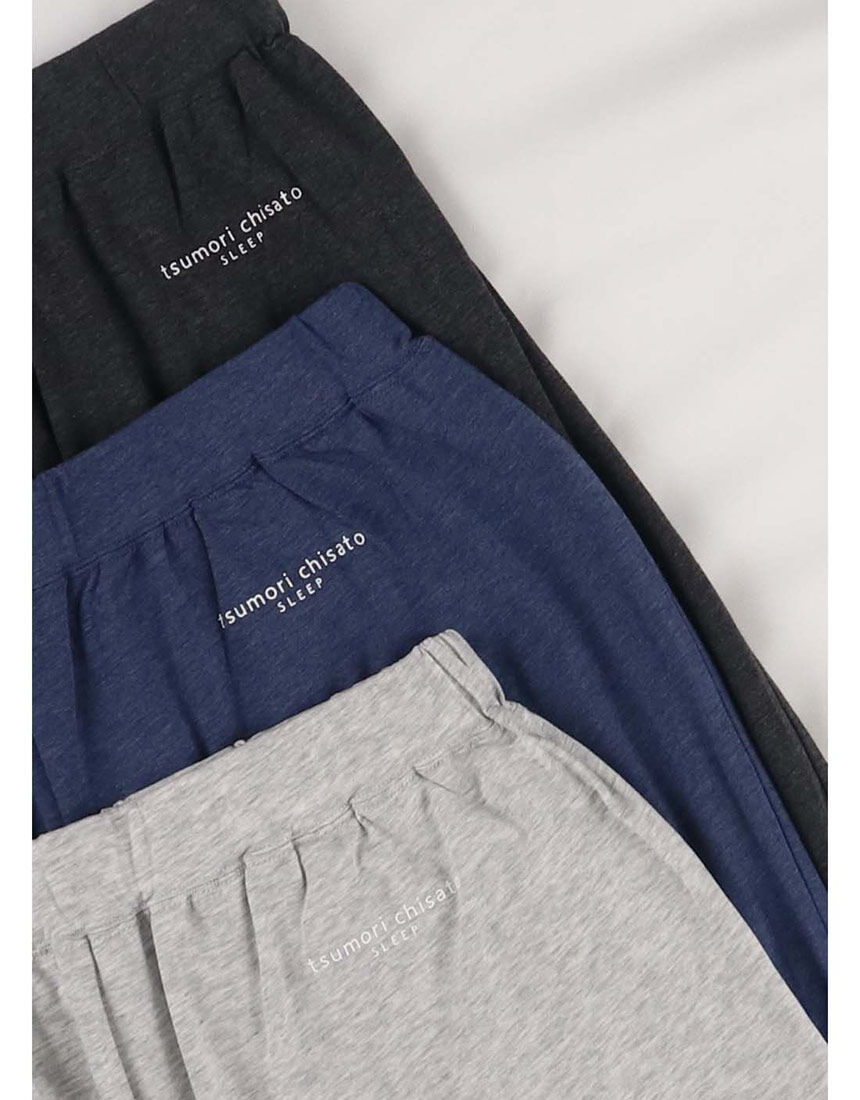 ツモリチサトスリープ 【綿混】薄手のストレッチ素材 ボトムス UOX556