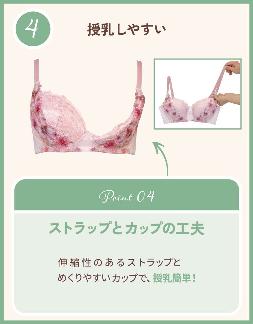 マタニティノンワイヤーブラ（産前・産後）, , hi-res