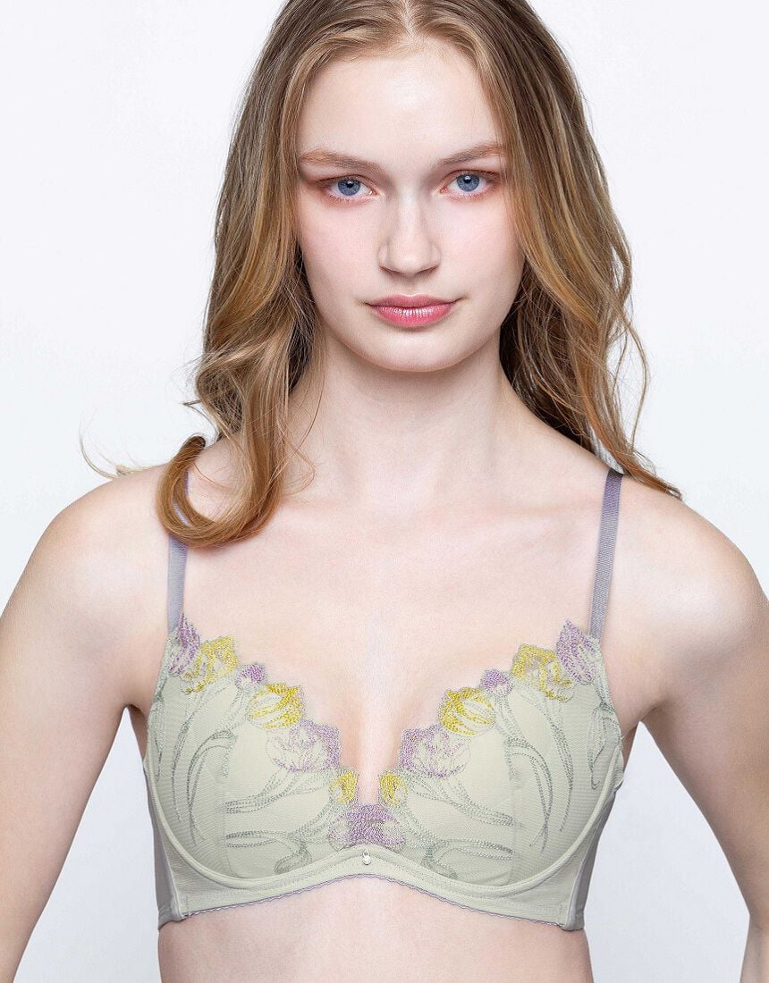 ３／４カップブラ（ノンワイヤーブラ）, , hi-res