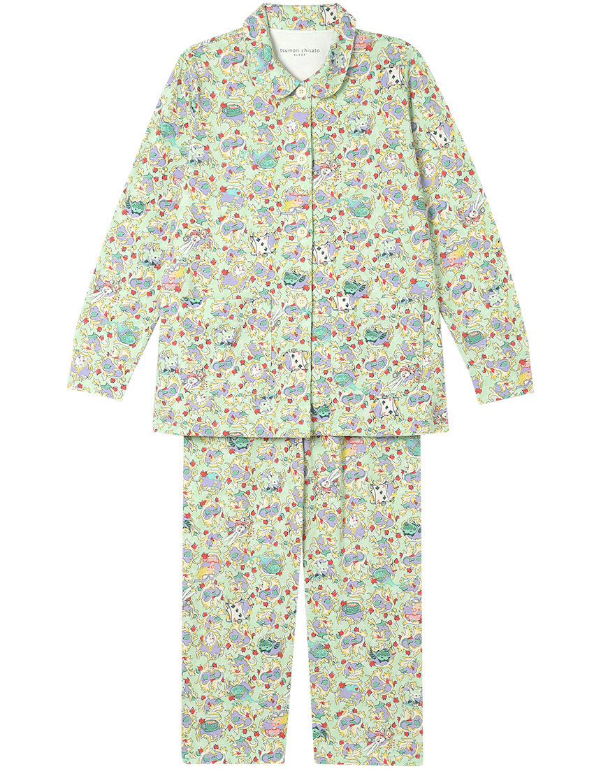 ツモリチサトスリープ 【綿100％】 「不思議の国のティ−タイム