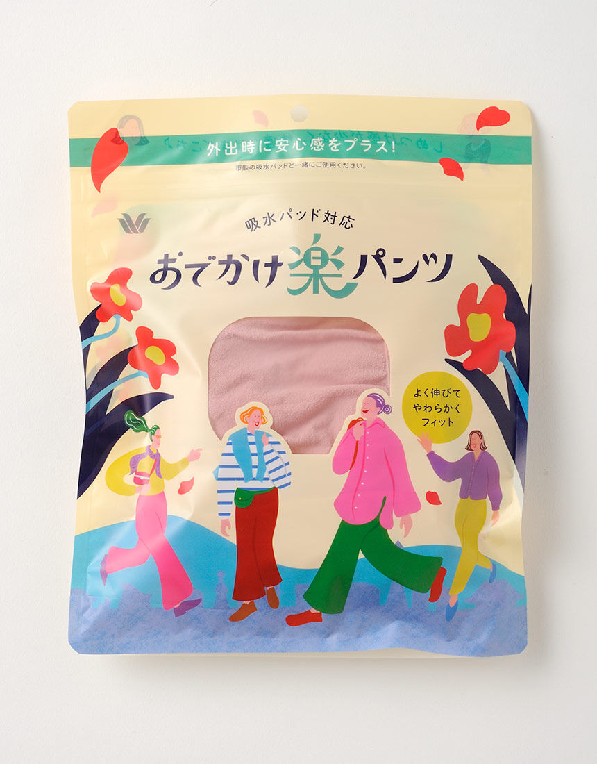 ワコール／らくラクパートナー 【おでかけ楽パンツ】市販の吸水パッド