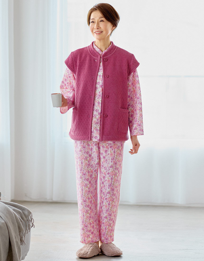 ワコール／らくラクパートナー 【綿混】ふんわりとあたたかい 家庭用