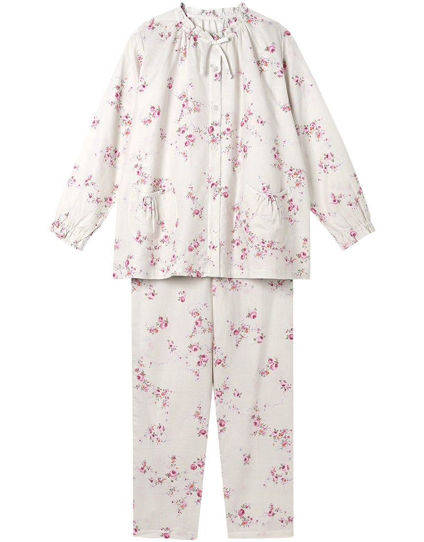 ワコール_リラックス＆スリープ 【綿100％】通気性よい二重ガーゼ