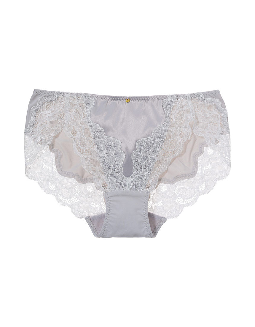 【ラインがひびきにくく、肌ざわりなめらか】いつでもジャストショーツレースフレームE ショーツ 【ラインがひびきにくく、肌ざわりなめらか】いつでもジャストショーツレースフレームE ショーツ