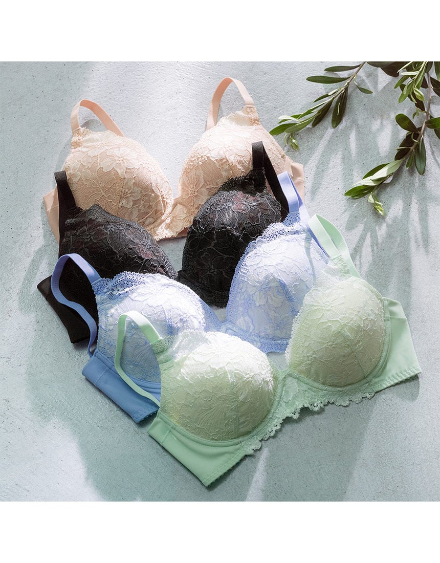 ３／４カップブラ（ノンワイヤーブラ）, , hi-res