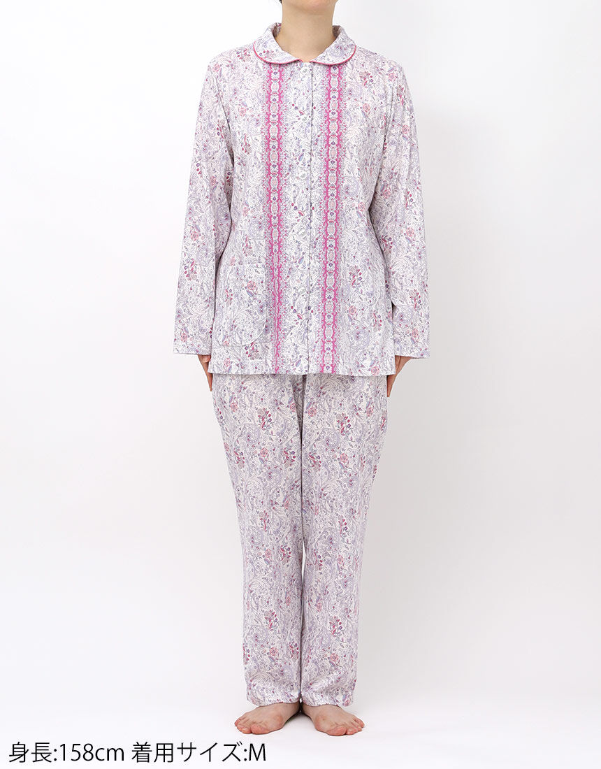 ワコール_リラックス＆スリープ 【綿100％】優雅でやわらかな