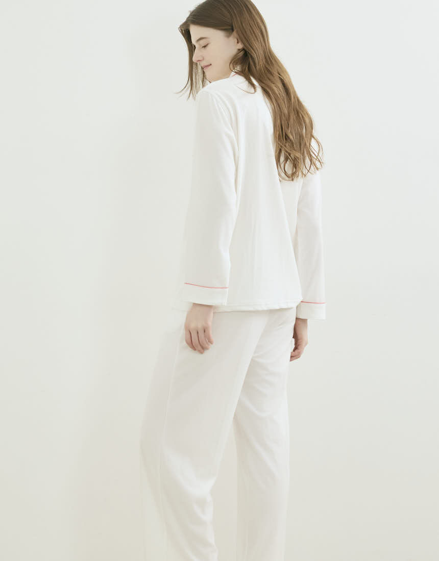 ウンナナクール なめらかパイルパジャマ MADE WITH