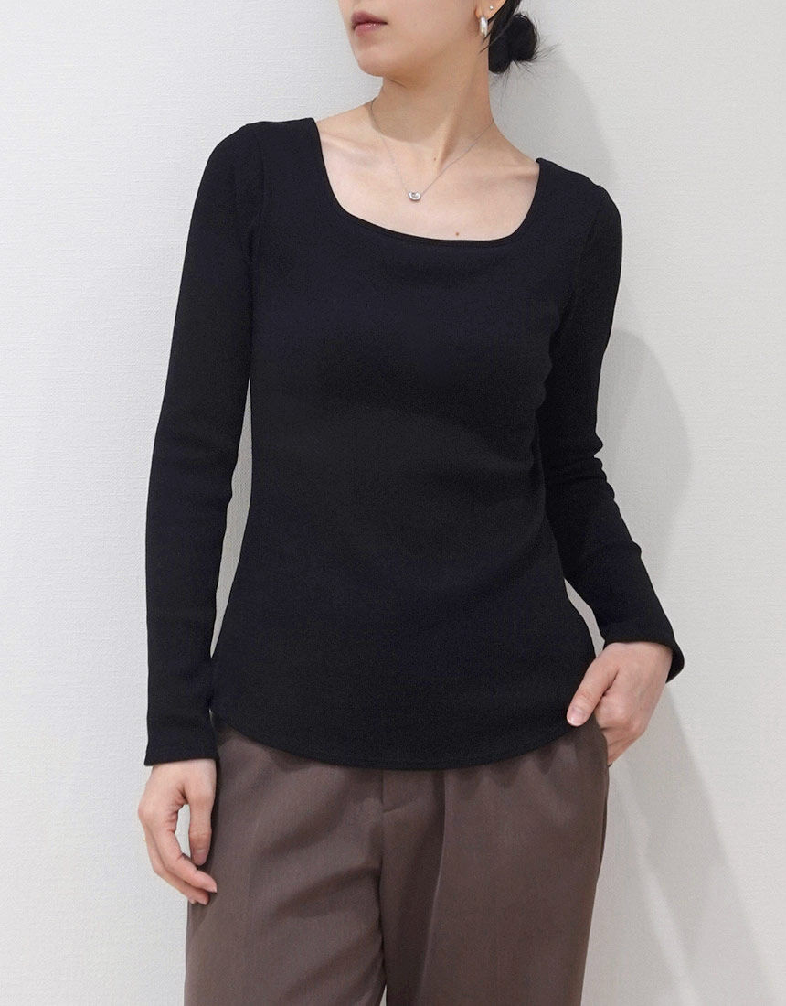 OUR WACOAL 【ICBコラボ】カップインスクエアネックロング