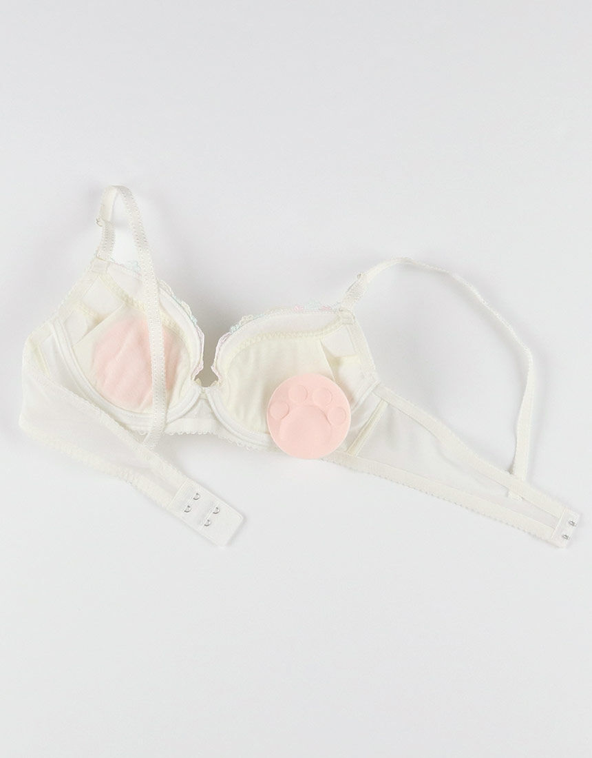 ホワイト コットン ノンワイヤーブラ | La Perla （ラペルラ）