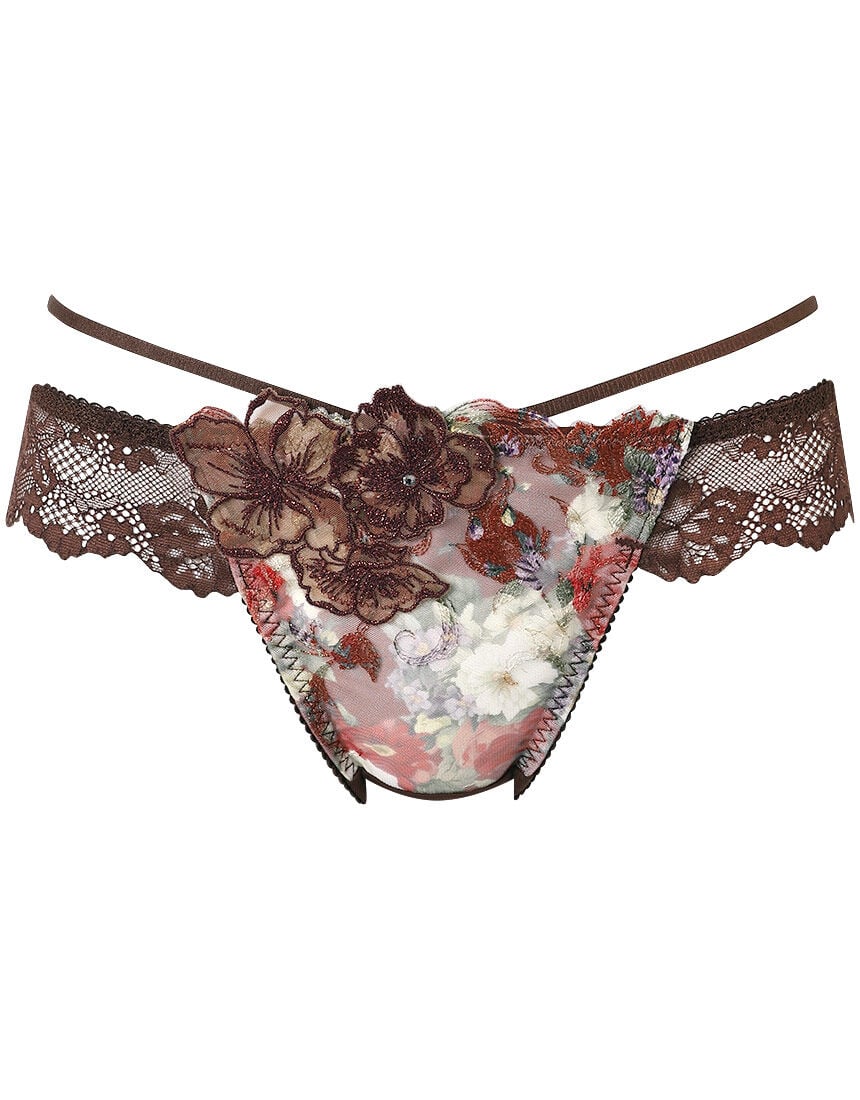 ワコール 【新色】リボンブラ 胸もとフィットながもち ペア Tバック