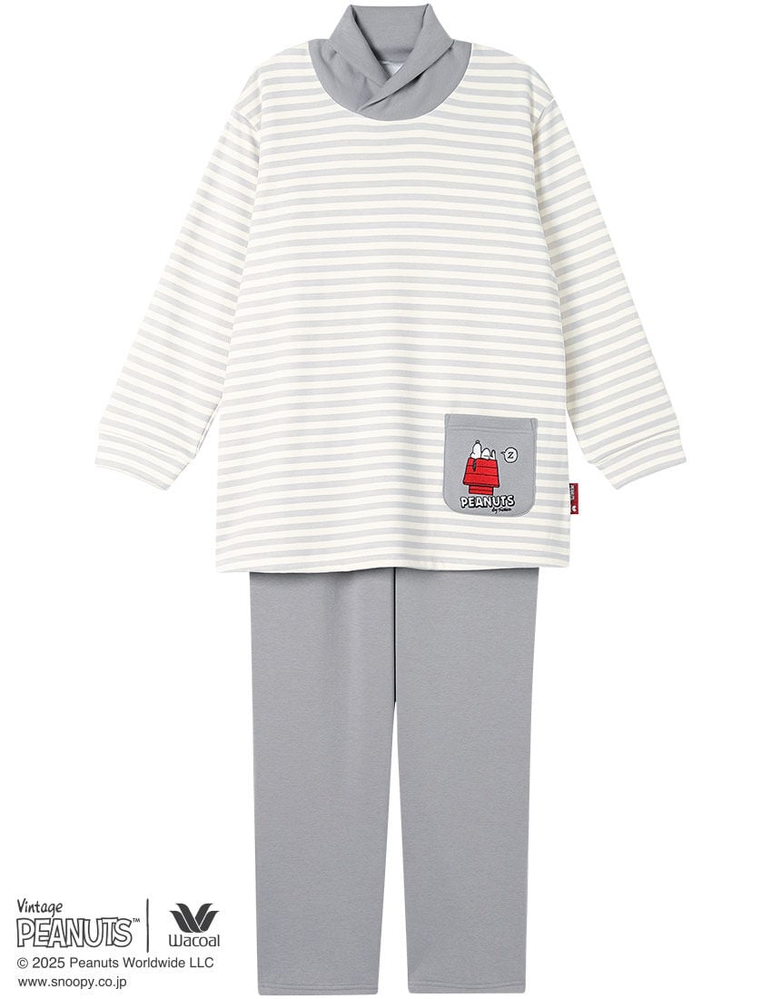 ワコール_リラックス＆スリープ 【綿混】あったか パジャマ やわらかな