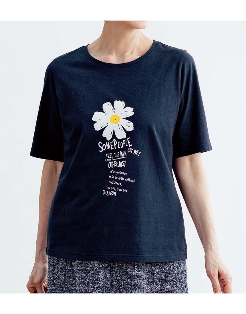 ロゴプリントＴシャツ, , hi-res