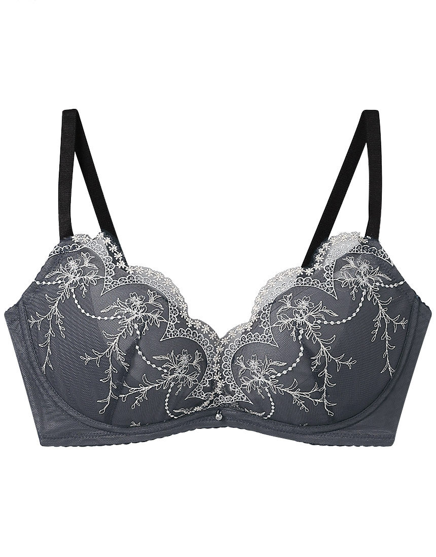 サルート F65 ブラジャー 37G VI アンドロメダ Wacoal - サルート 59g 店舗限定 サックス SX 水色 P-Up F65