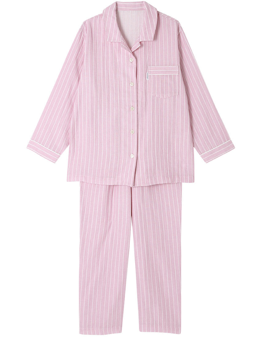【新品】ワコール/睡眠科学　保湿性のあるあったか素材もこもこパジャマ（M) ワコール／睡眠科学 【綿100％】春・秋におすすめのパジャマ