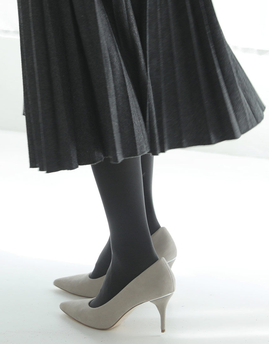 ※週末値下げ※【美品】ito fukuoka Auratti Tabio（タビオ） 美しい透け感が楽める PUFTYタイツ タイツ