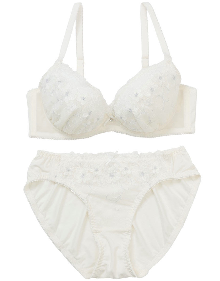 Lingè Noël ランジェノエル メルティフルール ブラ＆ショーツ