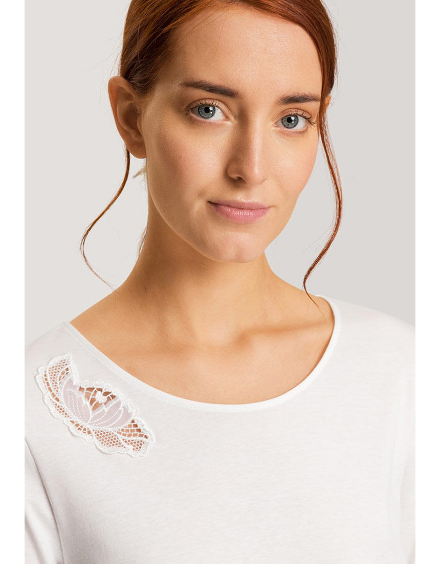 ハンロ 身生地コットン100％ ナイトウェア NIH408｜ワコール直営の