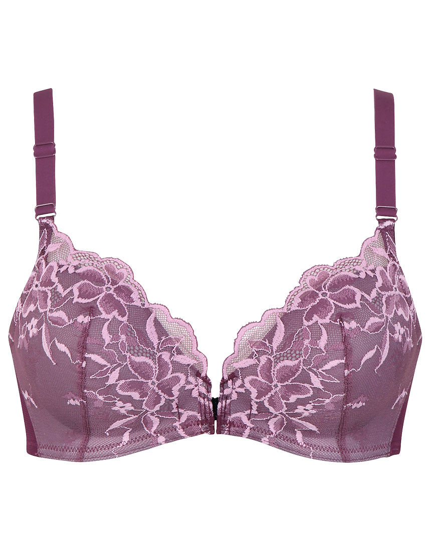 ウイング ツヤカ 着脱がしやすい フロントホックタイプ ３ ４カップブラ ノンワイヤーブラ Yb1350 ワコール直営の公式下着通販サイト Wacoal Web Store