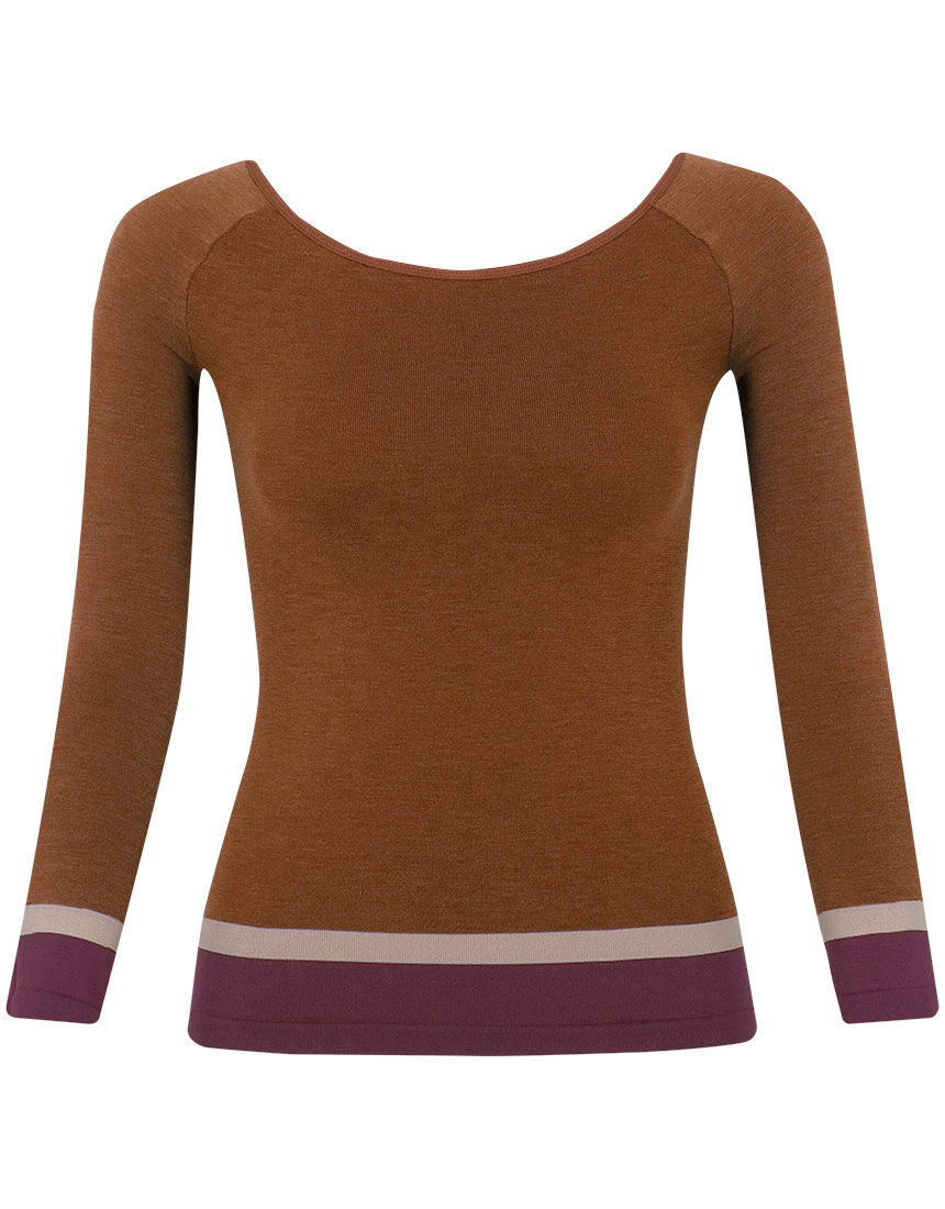 【360°ラクストレッチ】快適にフィット トップス(9分袖) 【360°ラクストレッチ】快適にフィット トップス(9分袖)