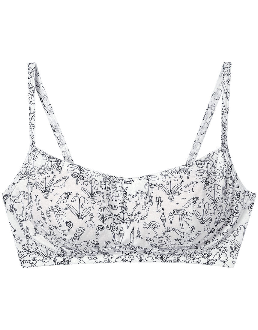 フルカップブラ（ノンワイヤーブラ）, , hi-res