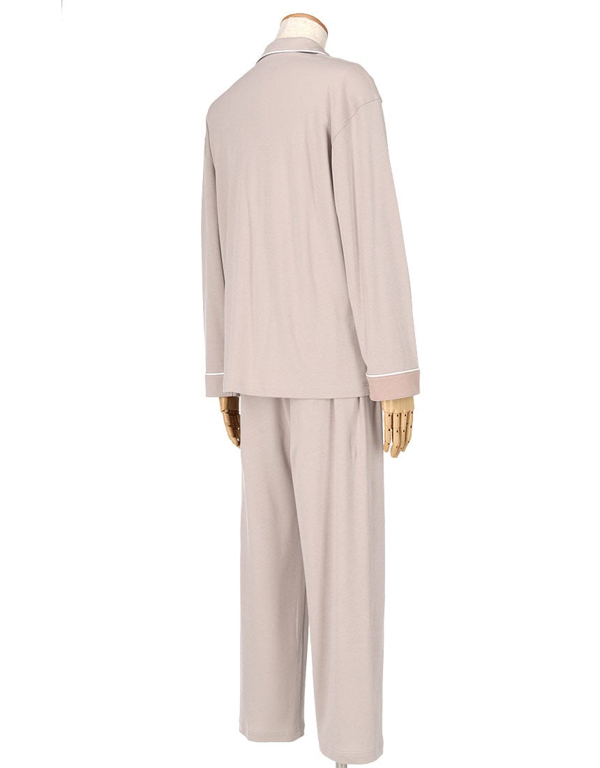 ワコール／睡眠科学 なめらかでやわらかい天綿　 綿１００％ パジャマM 新品 ワコール Wacoal 睡眠科学 レディース 綿100％ シャツパジャマ