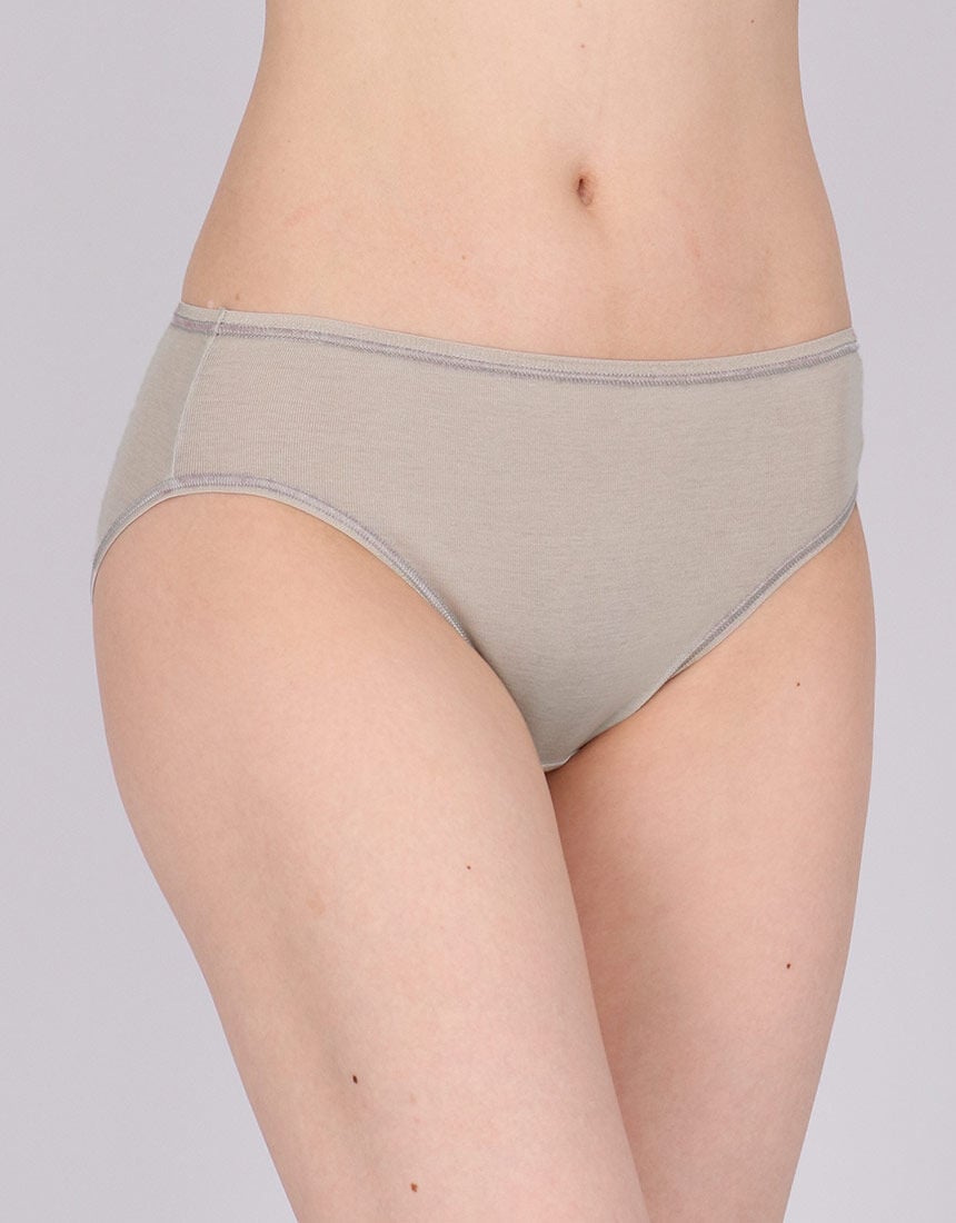 ワコール 【オーガニックコットン・ふつう丈】ボディスエード ショーツ