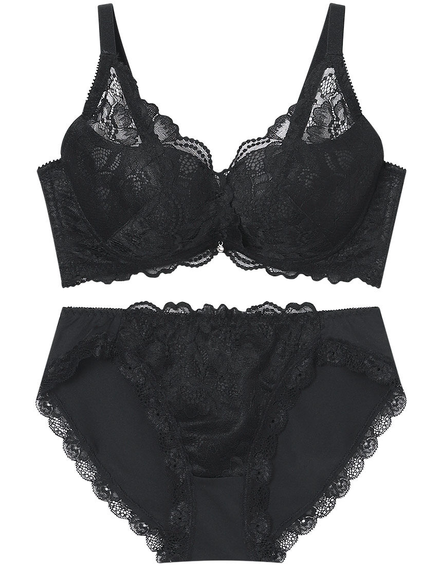 Lingè Noël ランジェノエル 美胸脇高 カシュクール型 ブラ＆ショーツ
