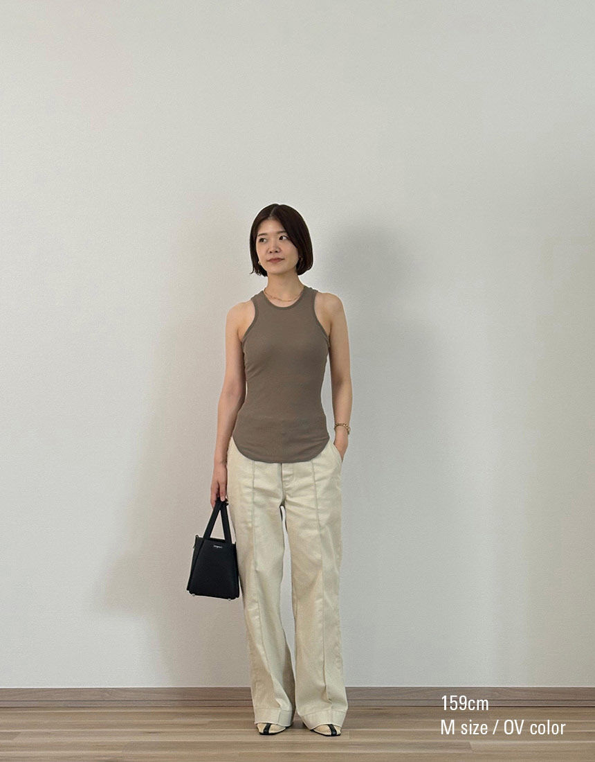RHC×WACOAL カップイン アメリカンスリーブ タンクトップ　白黒セット ≪再入荷≫【OUR WACOAL×RHC】カップインアメリカンスリーブタンク