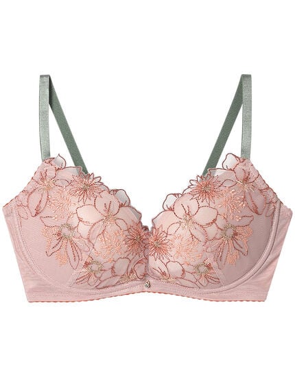 ３／４カップブラ（ノンワイヤーブラ）, , main